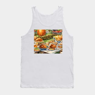 Holiday , Thanks Giving , Pumpkin , Turkey , Party Tank Top